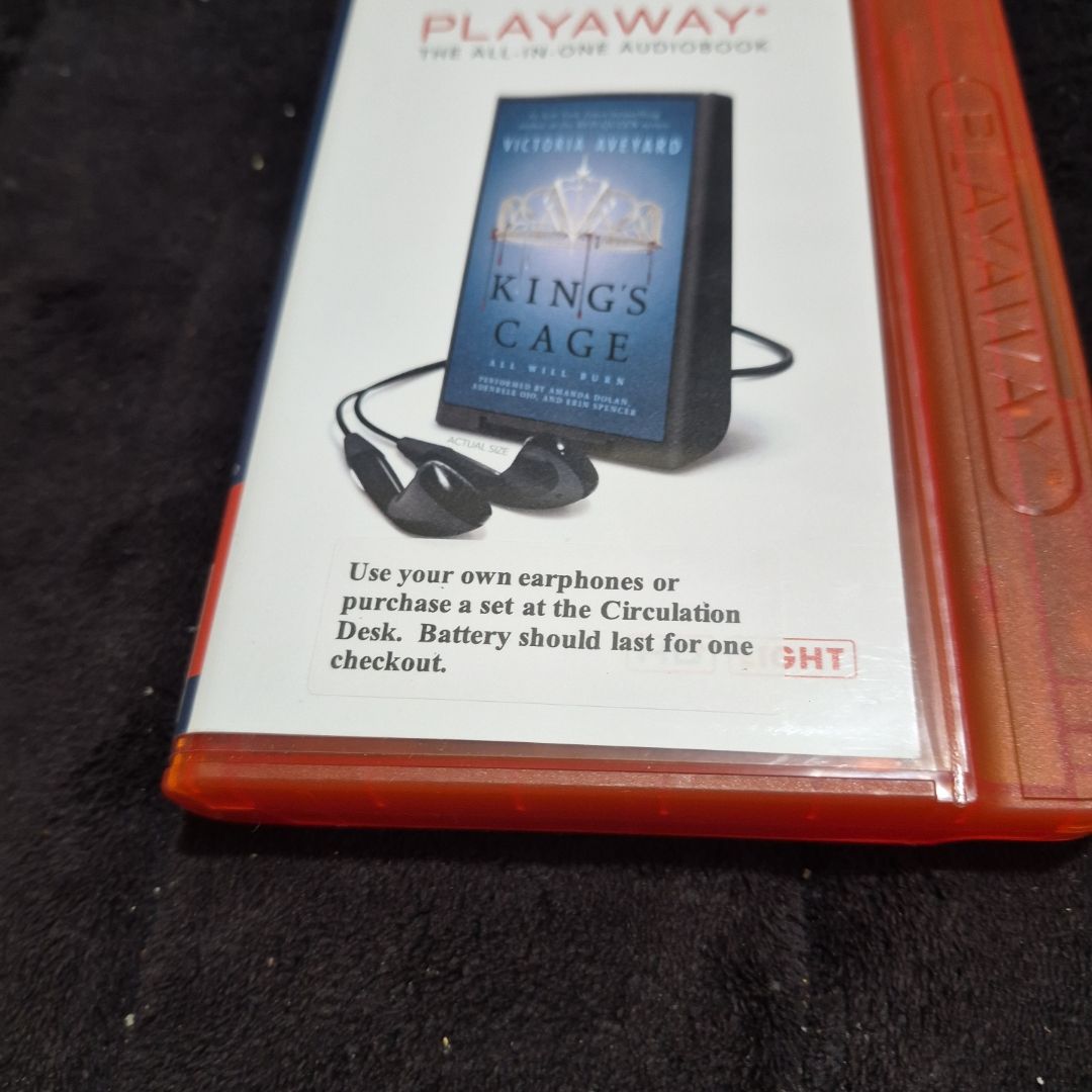 King's Cage: Library Edition (Red Queen)