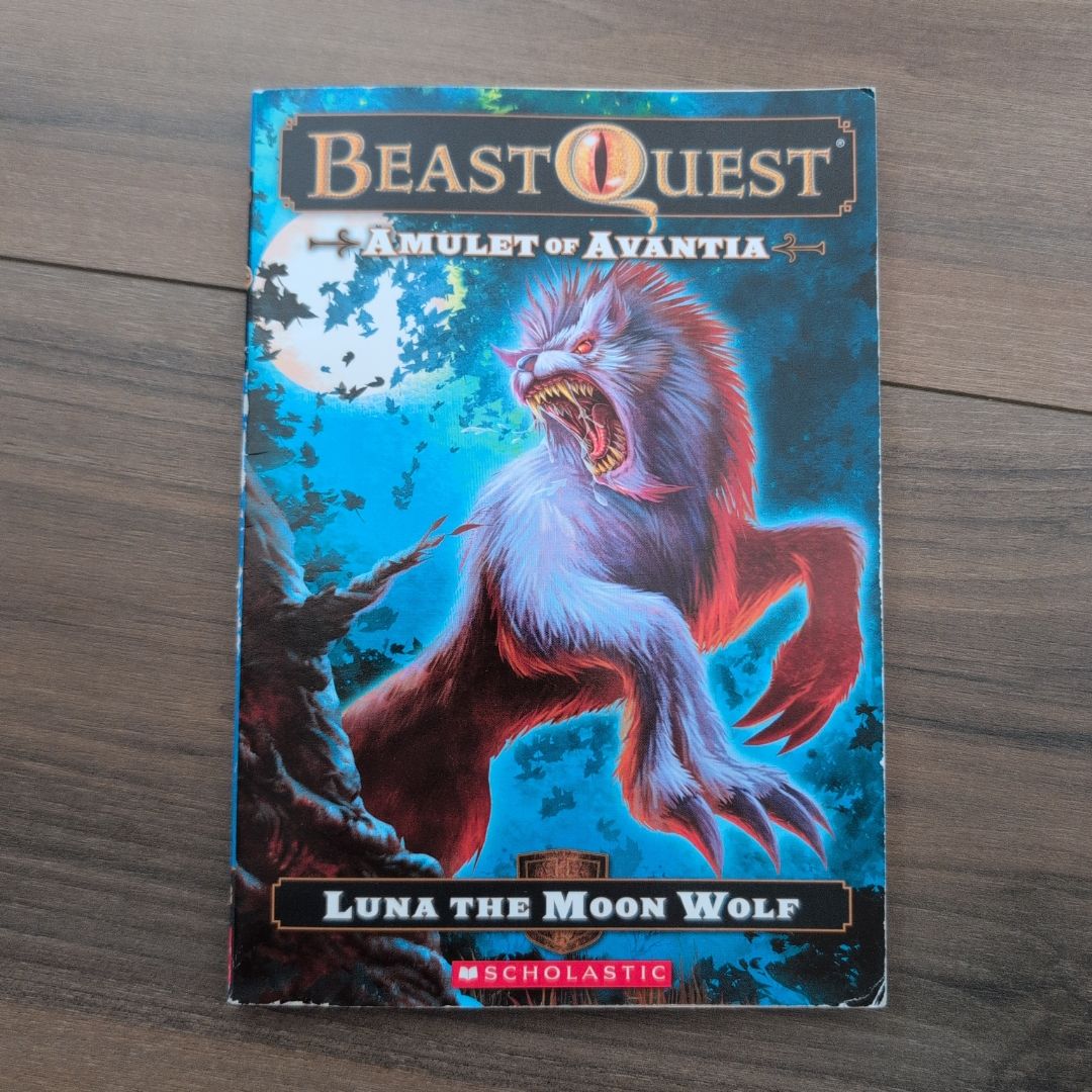 Beast Quest #22: Amulet of Avantia: Luna the Moon Wolf