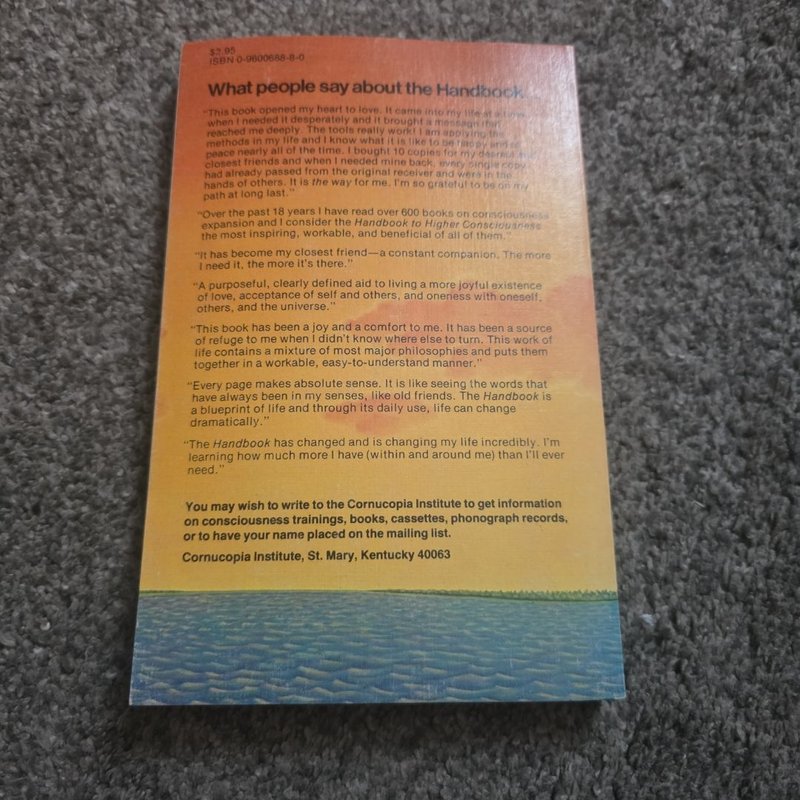 Handbook to Higher Consciousness by Ken Keyes, Paperback | Pangobooks