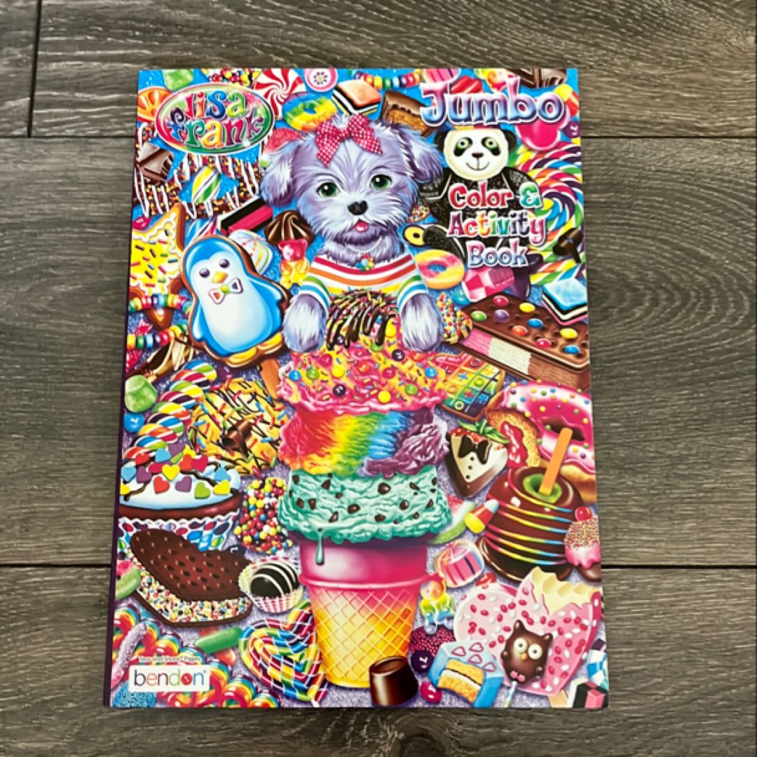 Lisa Frank Jumbo Color and Activity Book