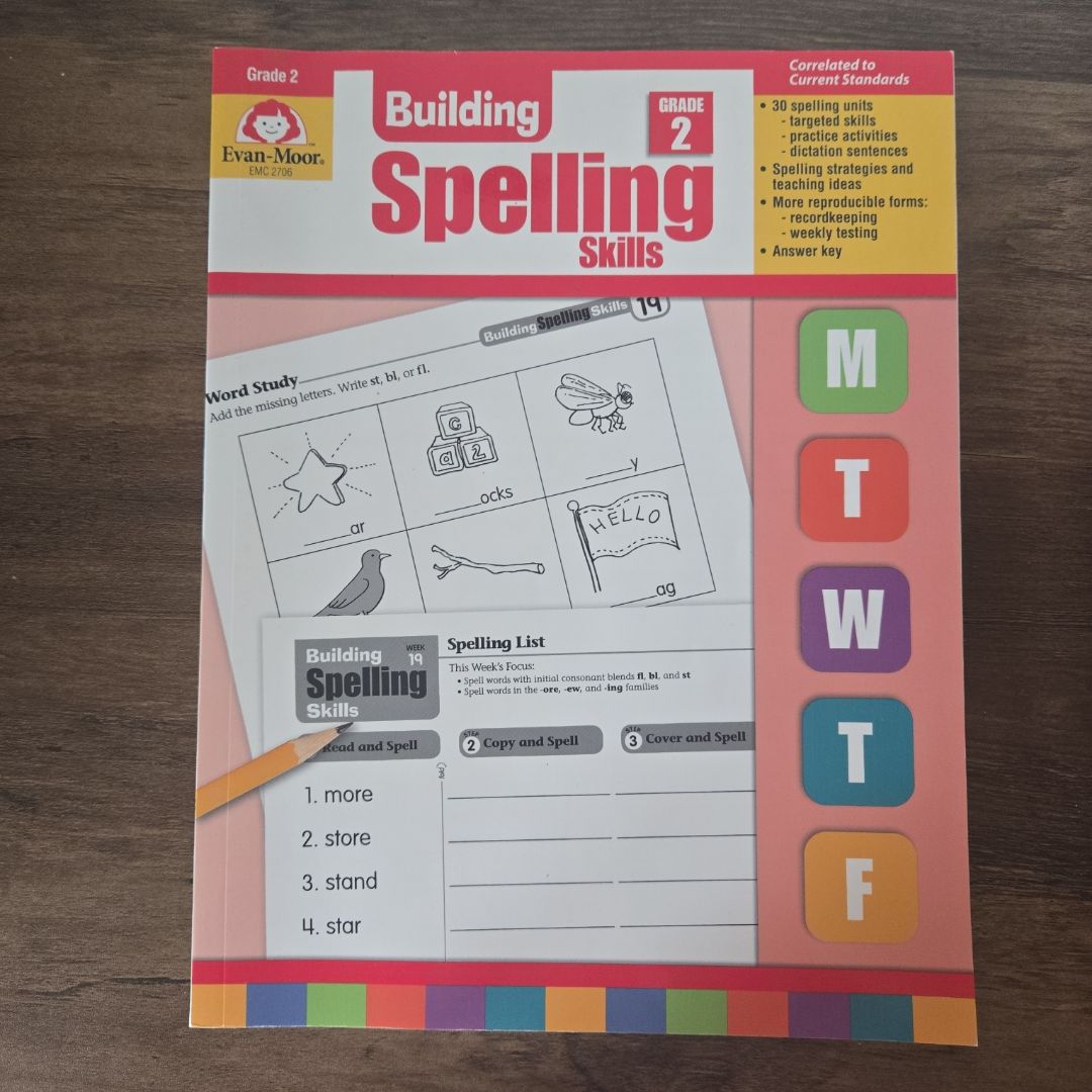 Building Spelling Skills Grade 2