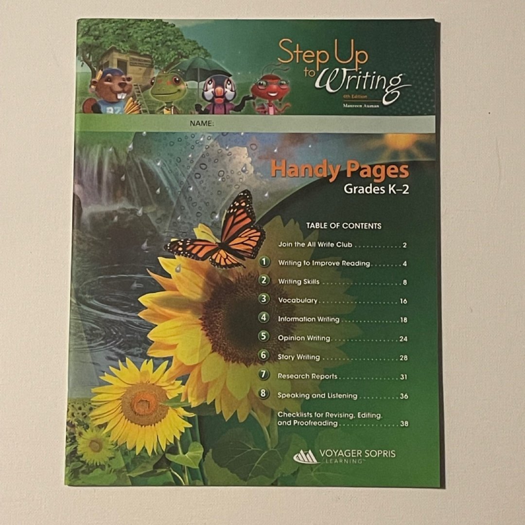 Step Up to Writing Grades K-2