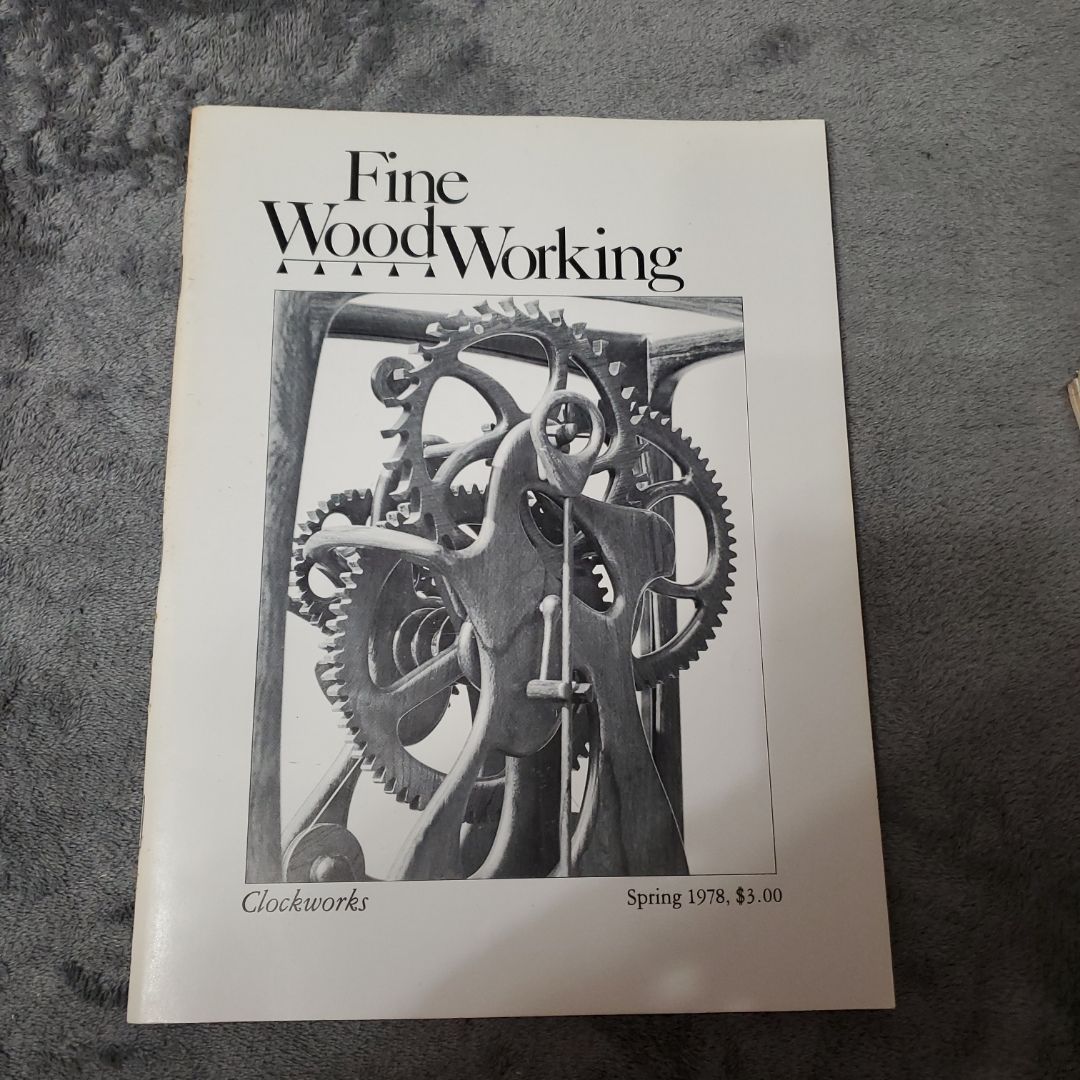 44 Woodworking Magazines from the 1970s and 80s.