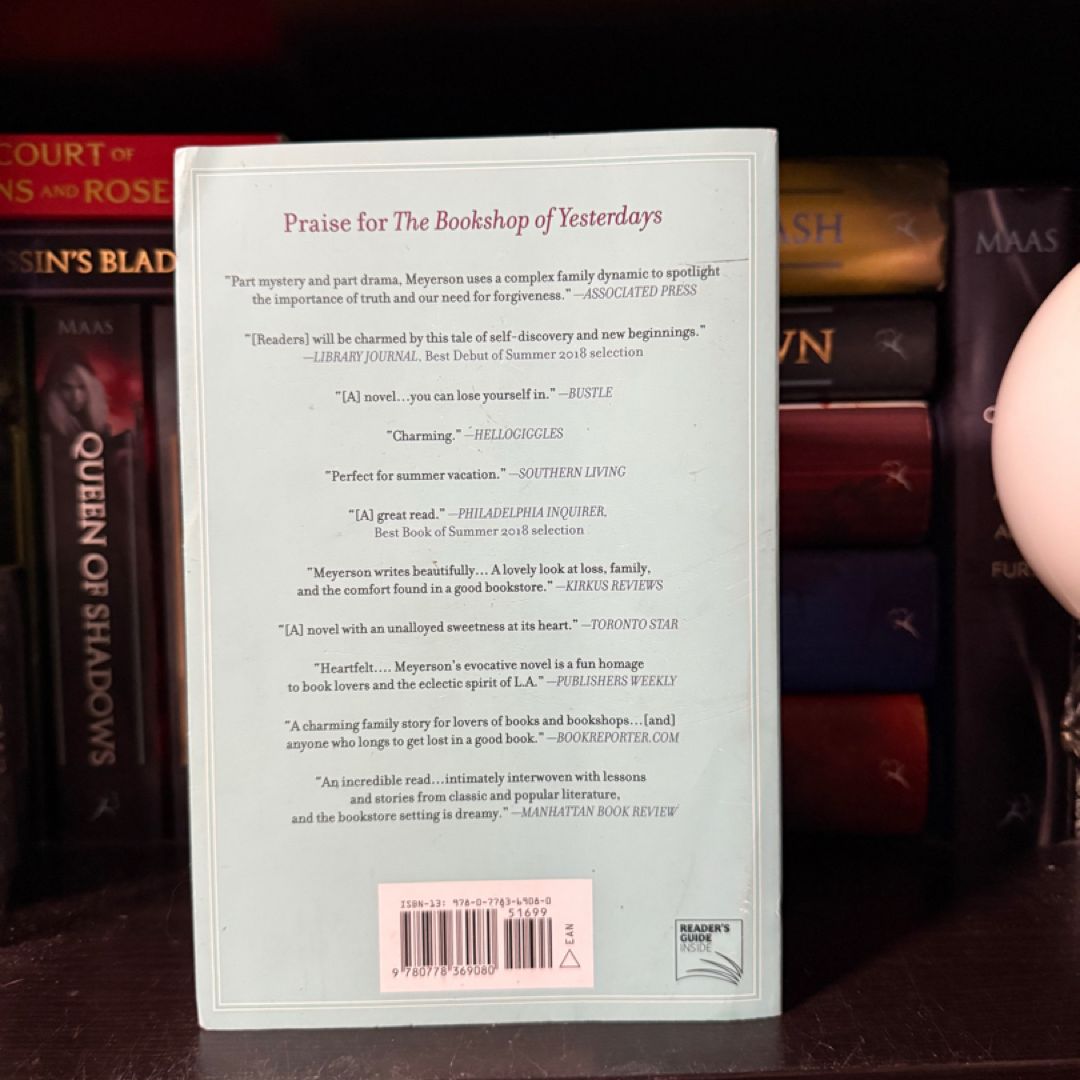 The Bookshop of Yesterdays