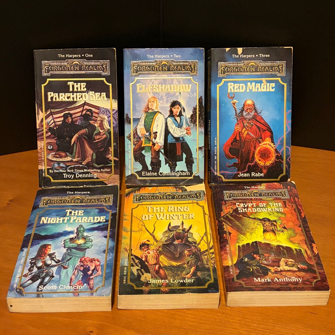Forgotten Realms: Complete Harpers Series 1-16 by Troy Denning, Elaine ...