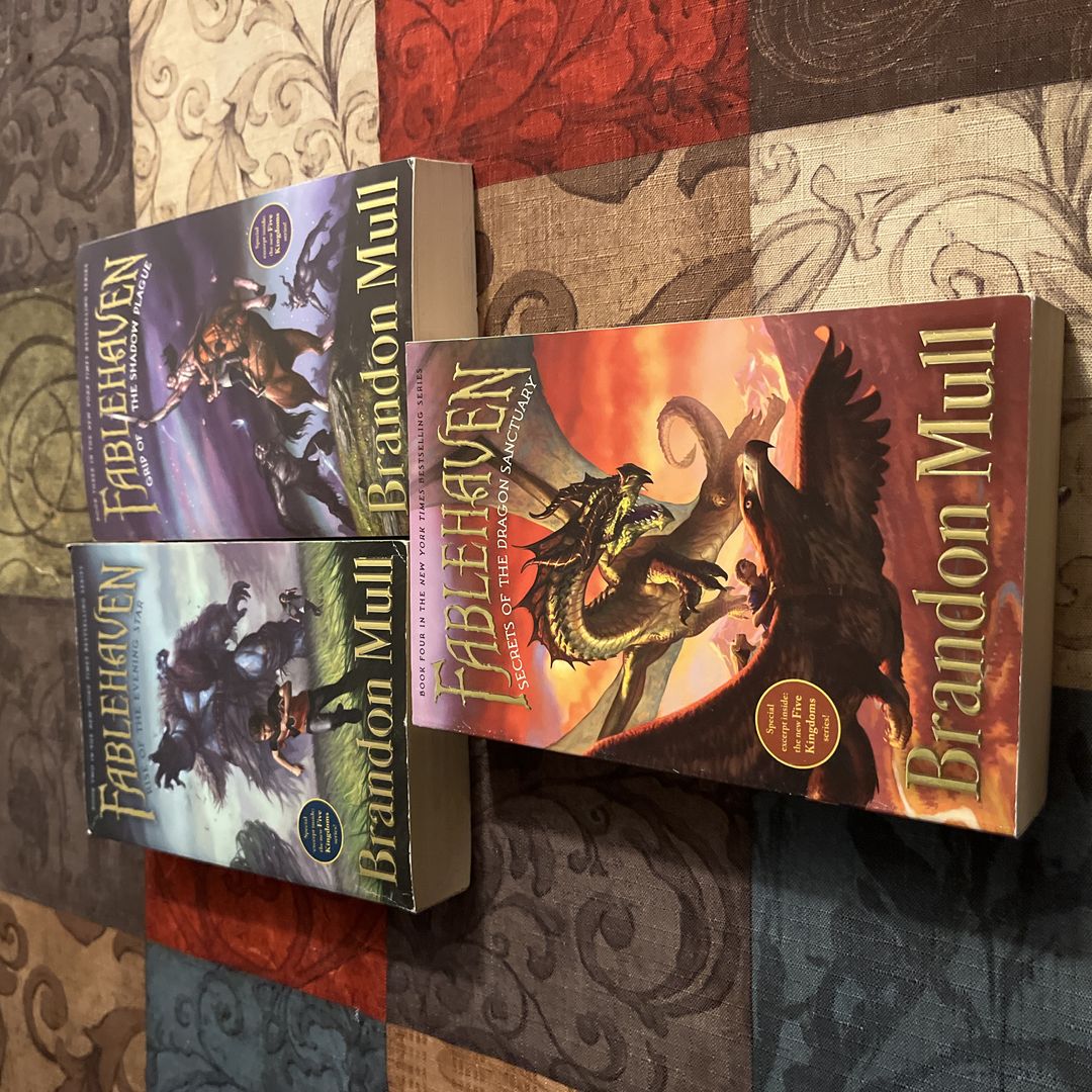 Rise of the Evening Star, Grip of the Shadow Plague & Secrets of the Dragon Sanctuary (Brandon Mull Book Bundle)