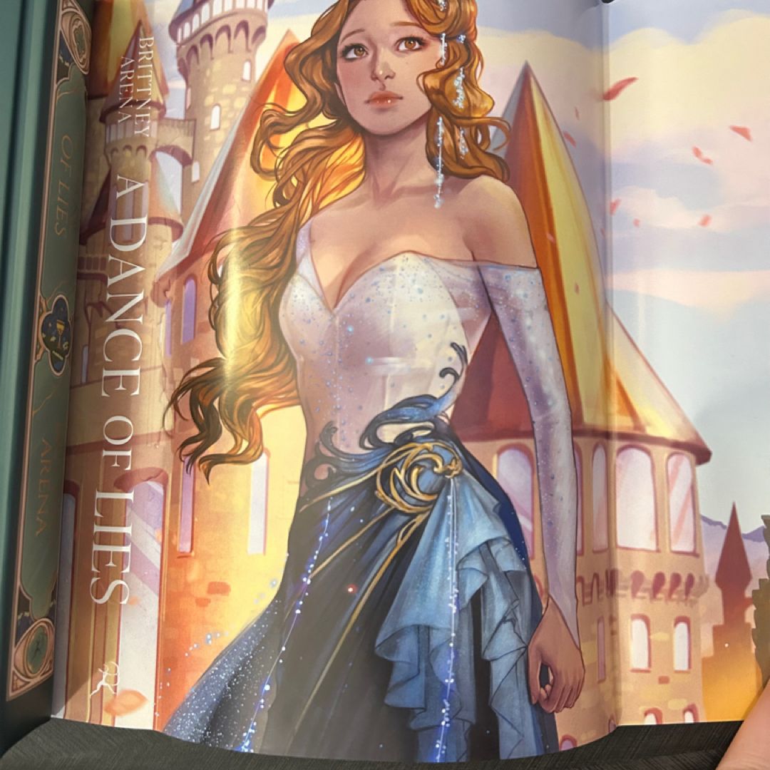 A Dance of Lies (fairyloot) by Brittney Arena, Hardcover | Pangobooks