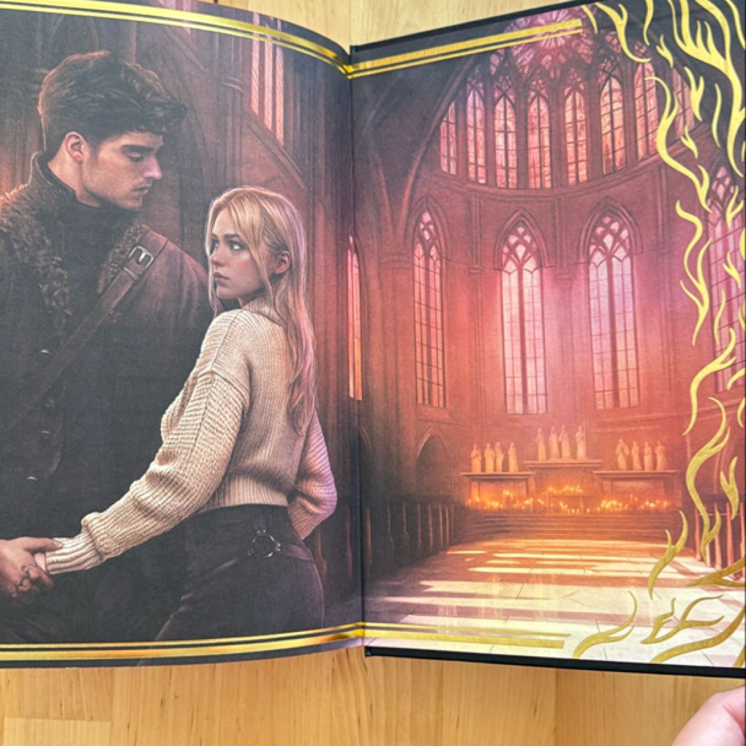 The Dagger and the Flame (Fairyloot) by Catherine Doyle, Hardcover