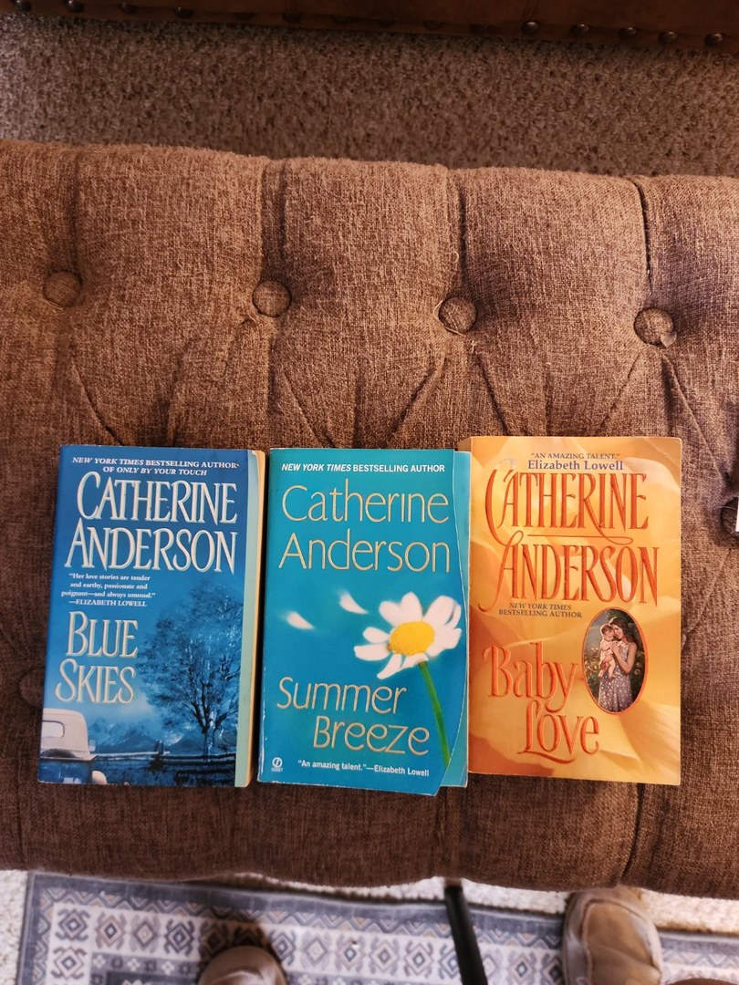 Catherine Anderson Lot of 3 Romance Paperback Books