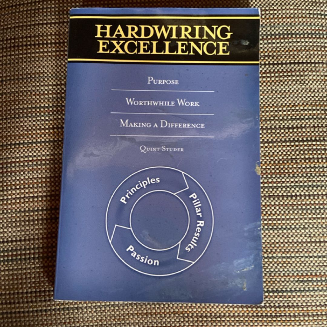 Hardwiring Excellence