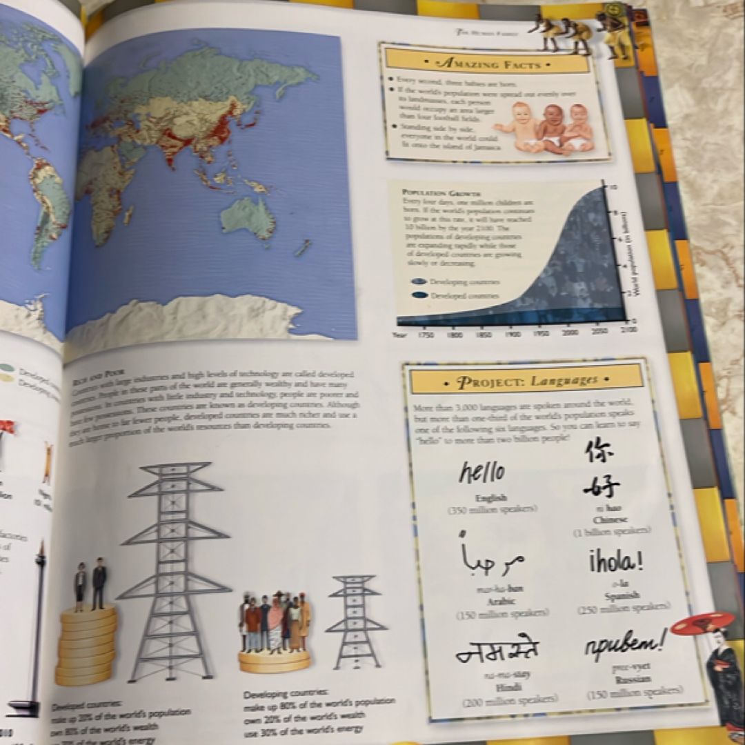 Children's Atlas of the World by Owen Weldon