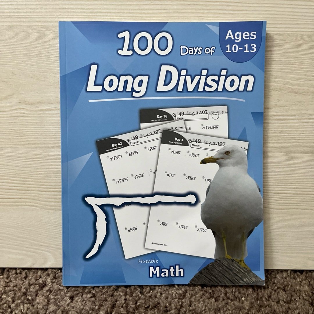 Humble Math - 100 Days of Long Division