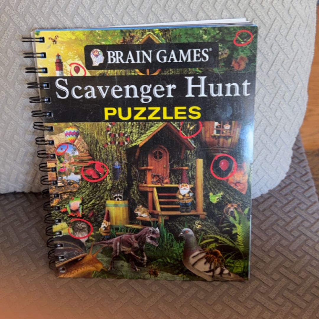 Brain Games Scavenger Hunt Puzzles