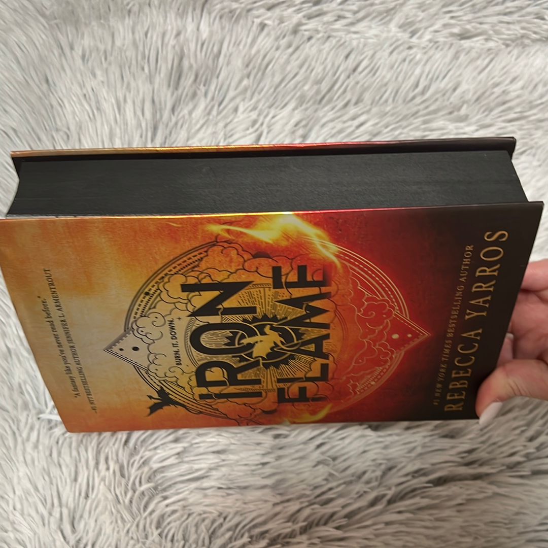 Iron Flame (First Edition - Black Sprayed Edges)
