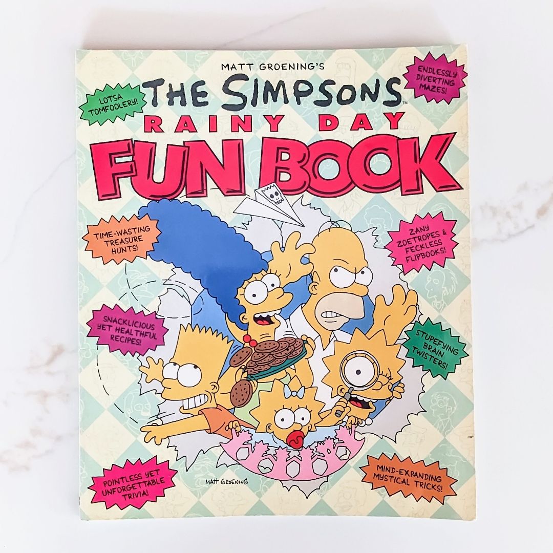 The Simpsons Rainy Day Fun Book