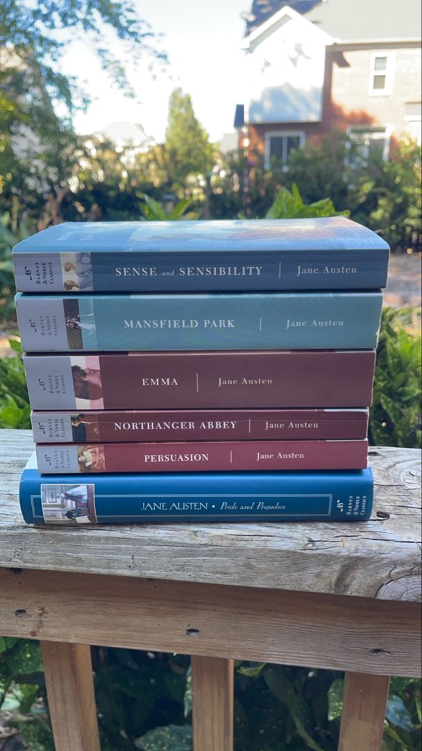 Jane Austen novels 6 book set