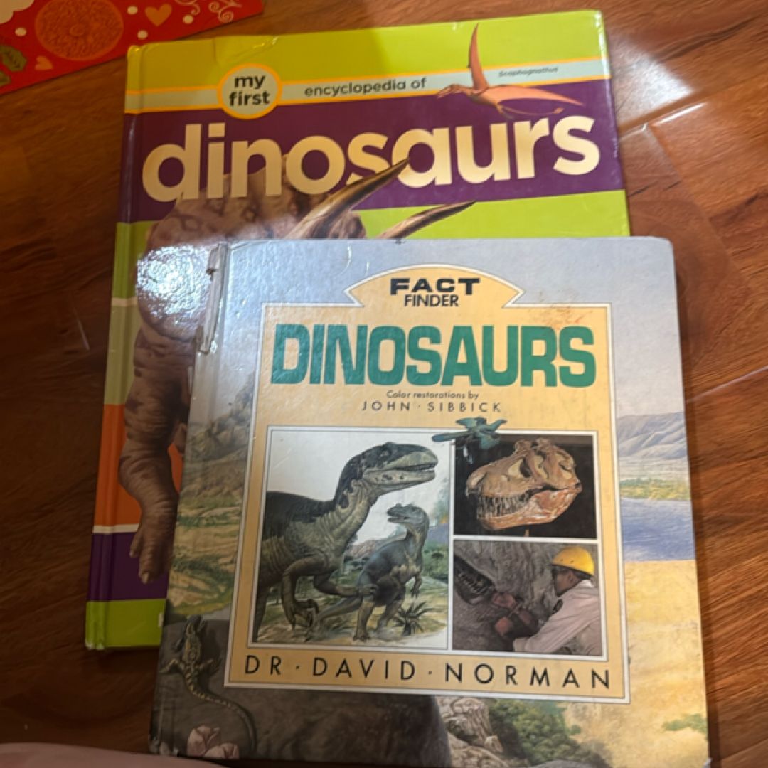 Encyclopedis of Dinosaurs & Fact Finder Dinosaurs Bundle #1