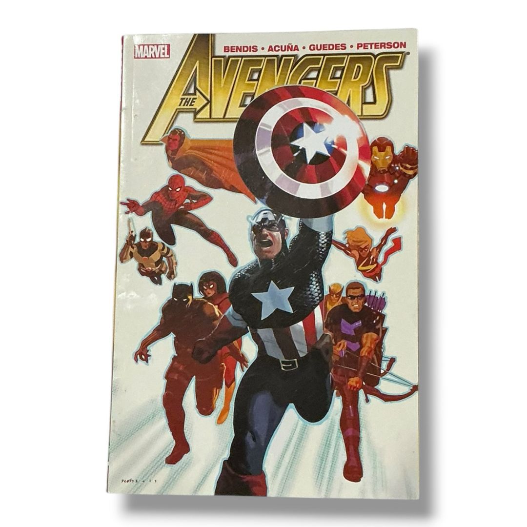 Marvel The Avengers Trade Paperback Graphic Novel Bendis Acuna Guedes Peterson