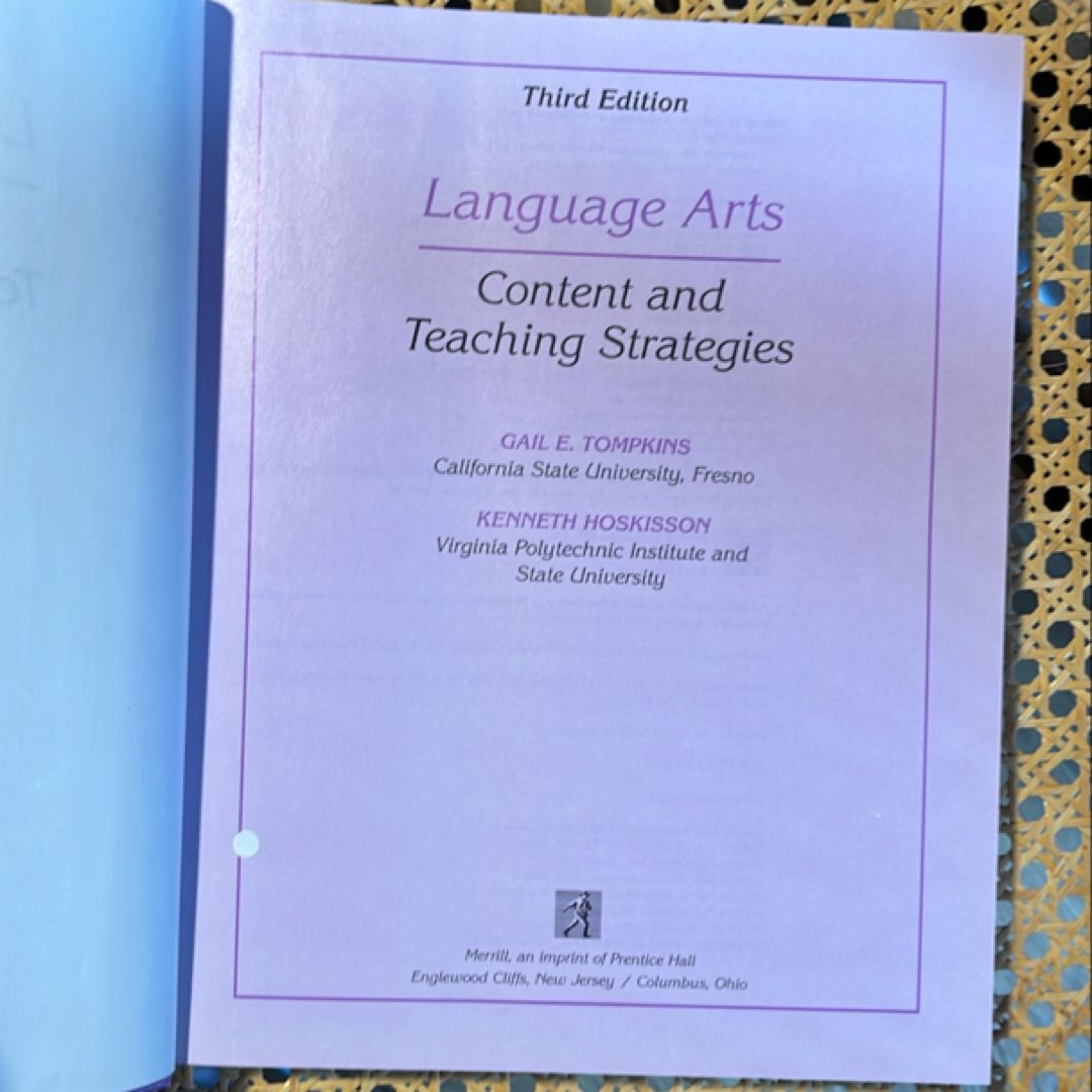 Language Arts by Gail E. Tompkins, Hardcover | Pangobooks