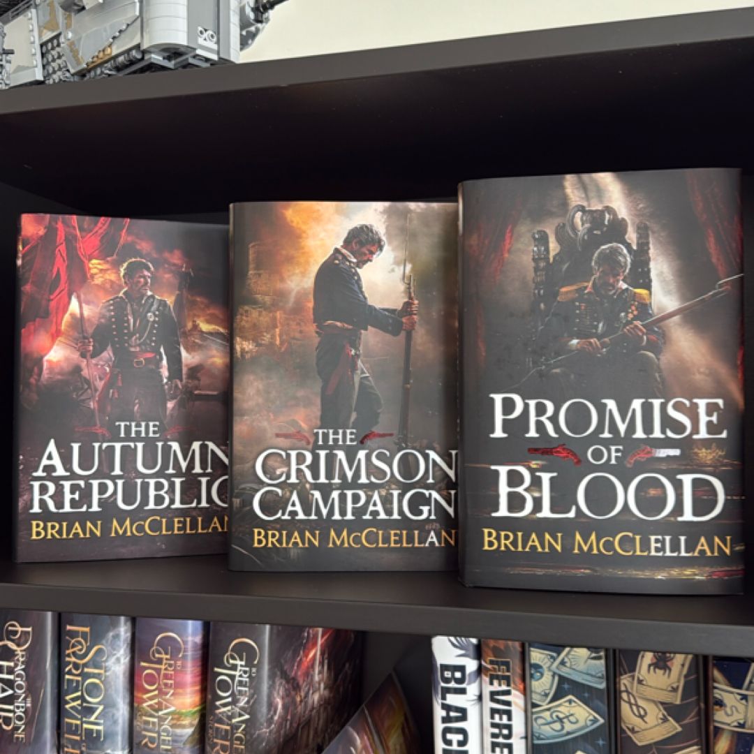 The Powder Mage Trilogy by Brian McClellan, Hardcover | Pangobooks