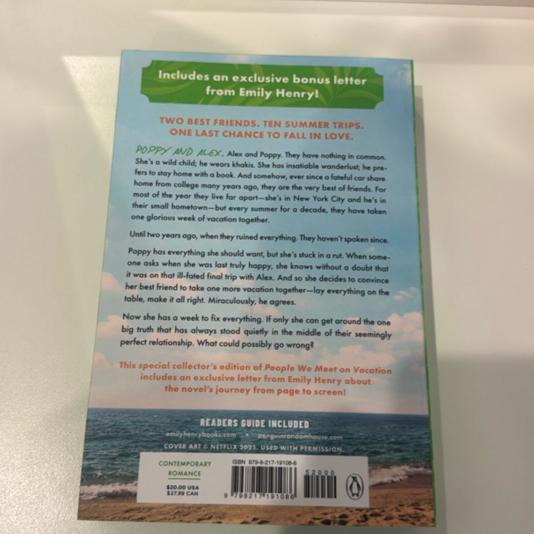 People We Meet on Vacation: Collector's Edition (Netflix Tie-In)