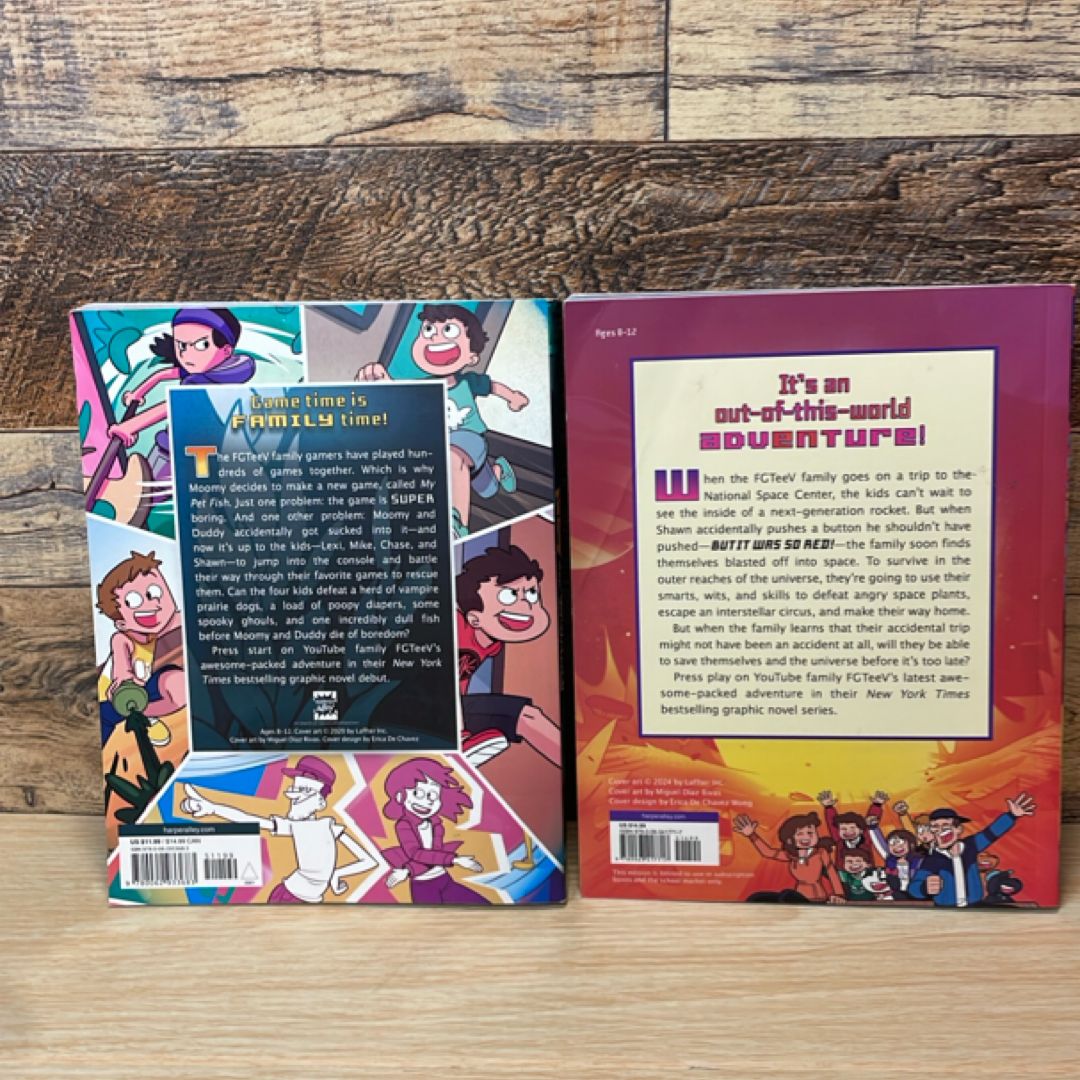 FGTeeV TWO BOOK BUNDLE