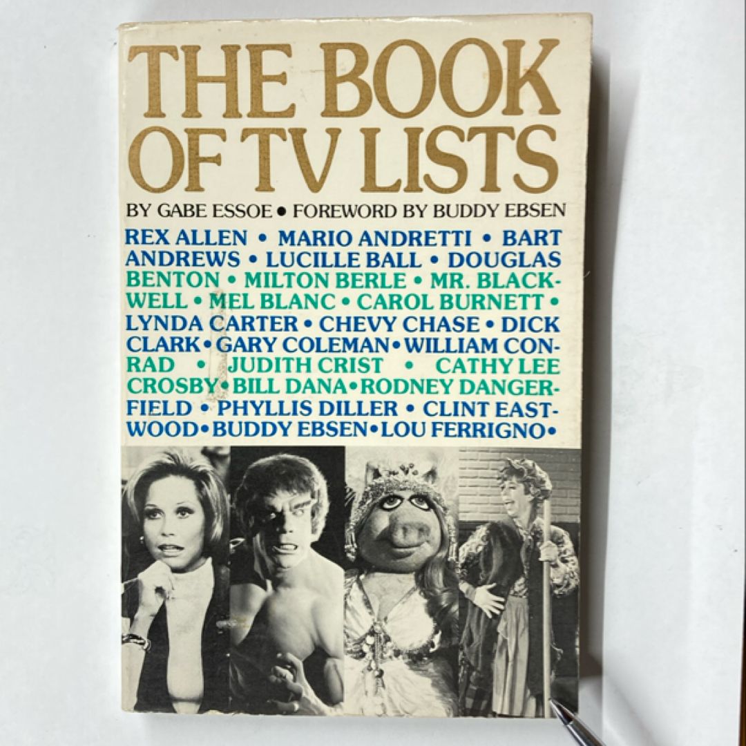 The Book of TV Lists