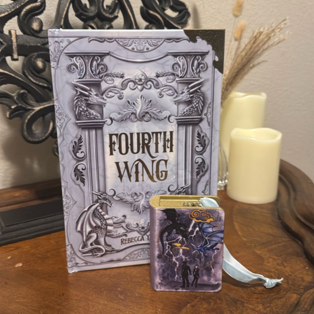 Fourth Wing Bookish Box edition and Ornament 