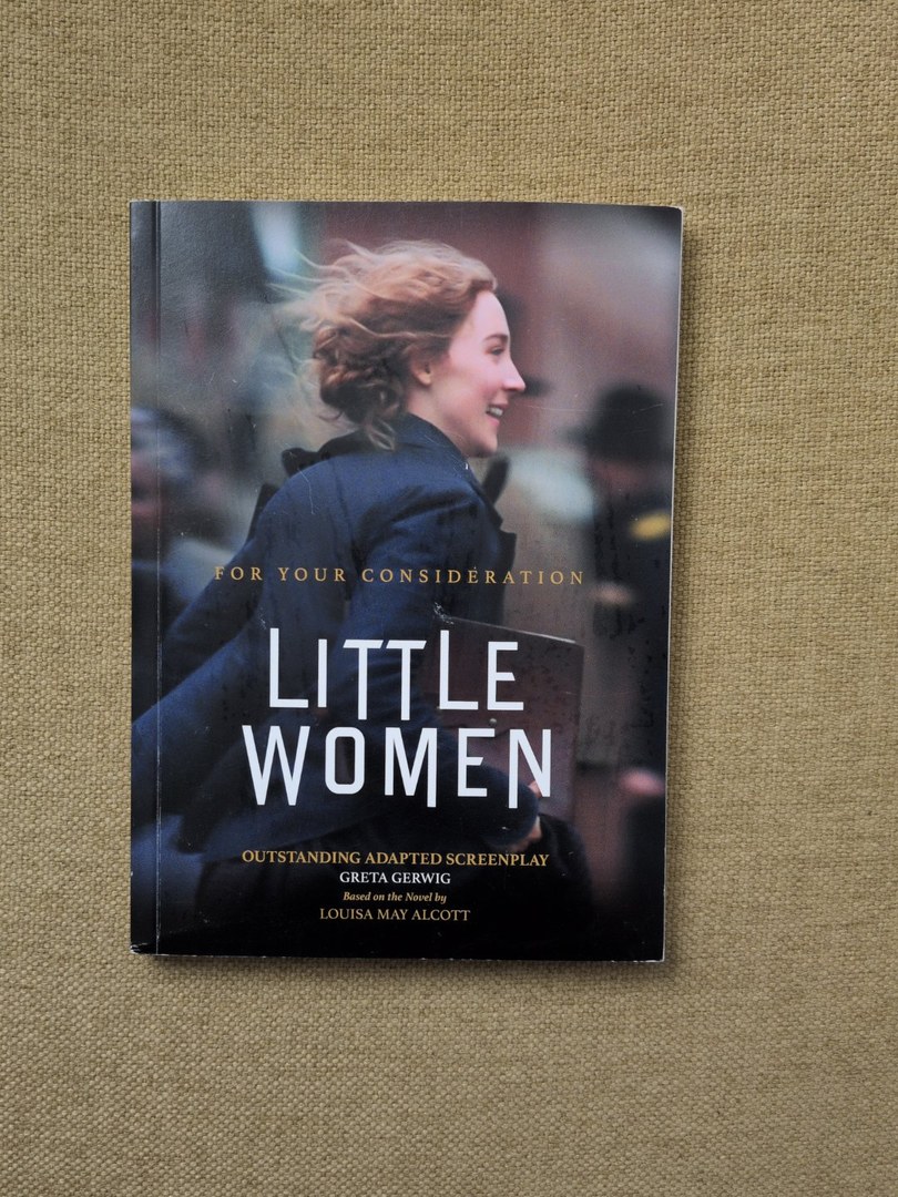 RARE Little Women 2019 Movie FYC Screenplay - Greta Gerwig, For Your Consideration Script Book