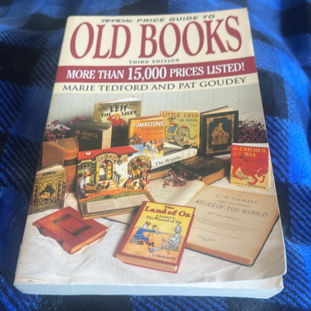 The Official Price Guide to Old Books by Marie Tedford, Pat Goudey
