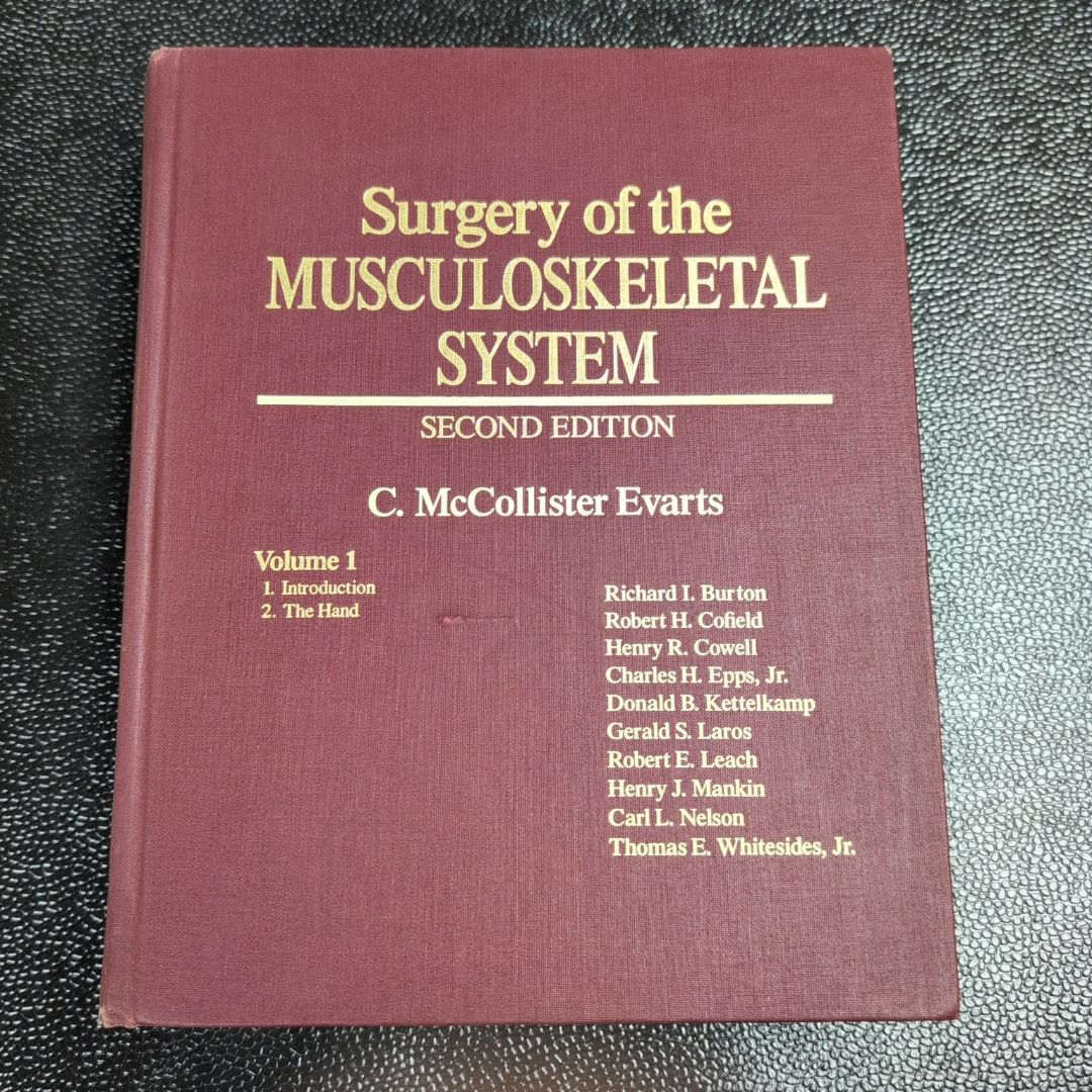 Surgery of the Musculoskeletal System (Vol 1) (1990)