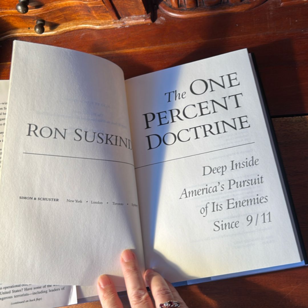 The One Percent Doctrine (2006 1st Print)