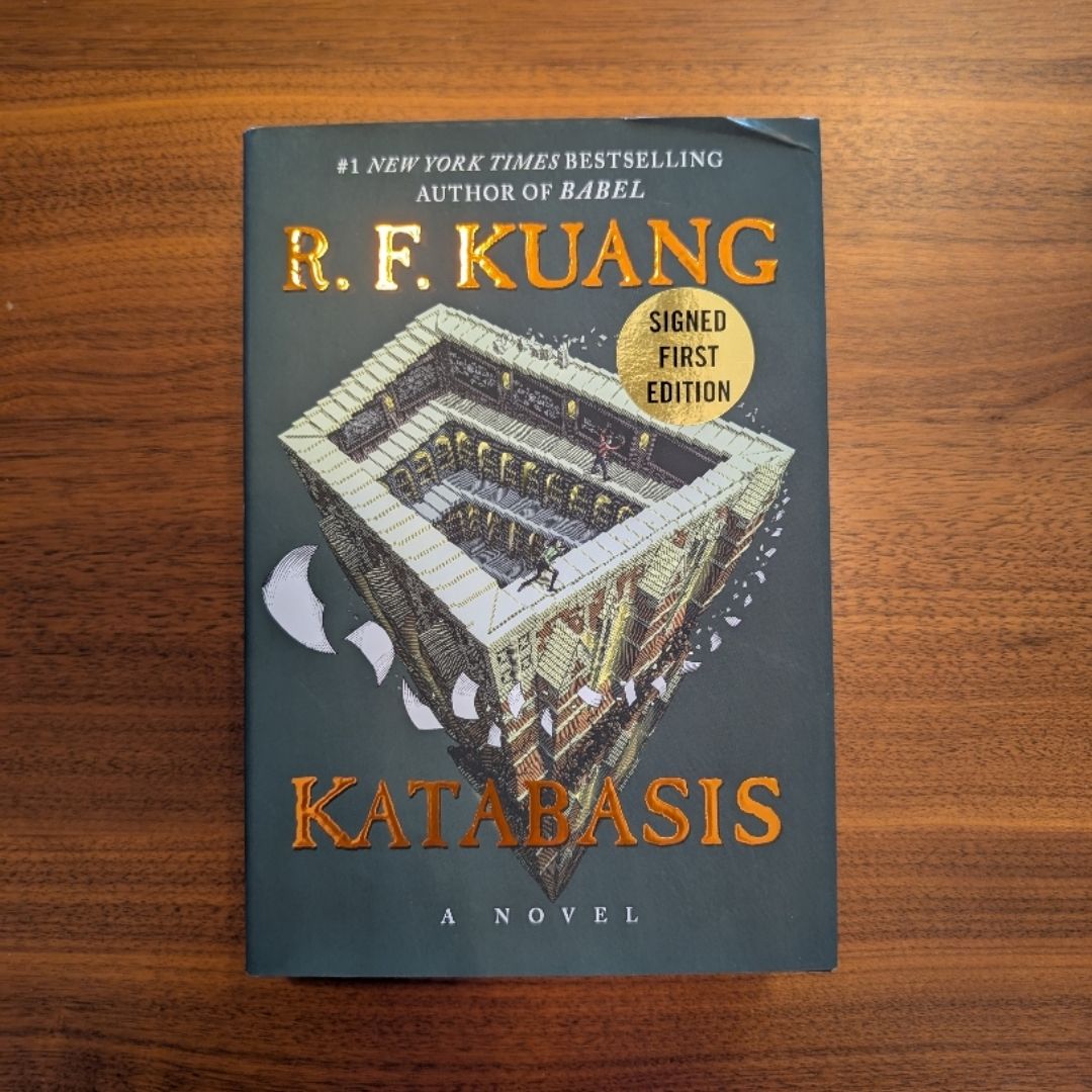 Katabasis - signed first edition