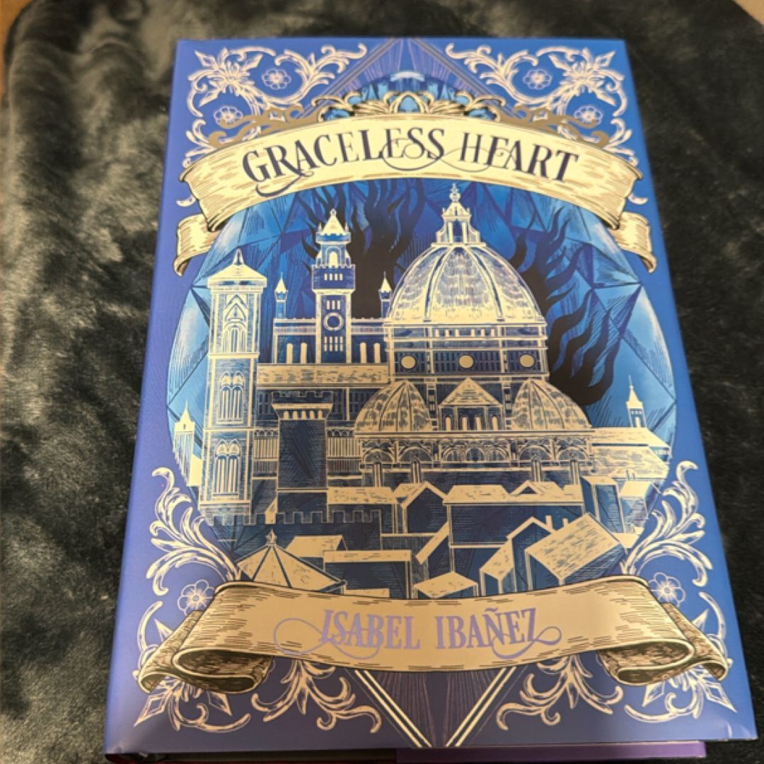 OwlCrate Exclusive Signed Book Box Edition – Graceless Heart by Isabel Ibañez | Special Edition Hardcover | Brand New