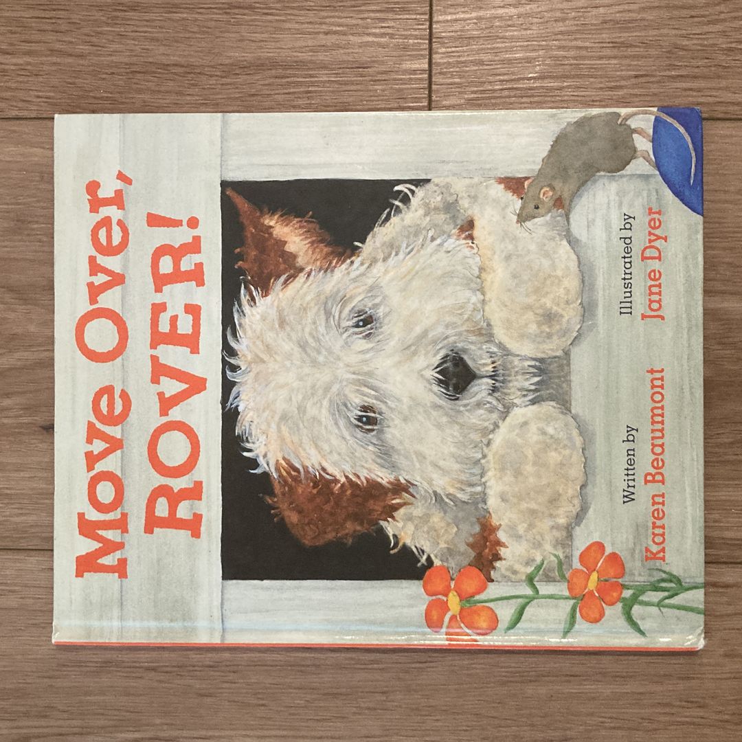 Move over, Rover! Shaped Board Book