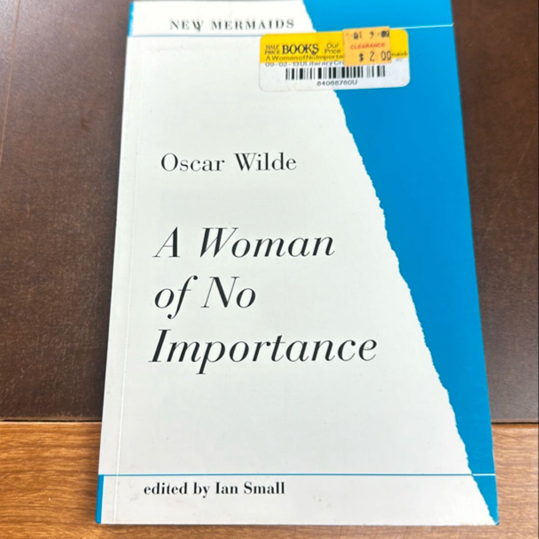 A Woman of No Importance