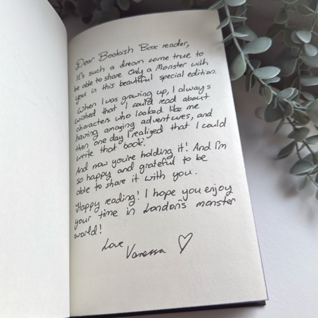 Only a Monster *Bookish Box Signed Special Edition*