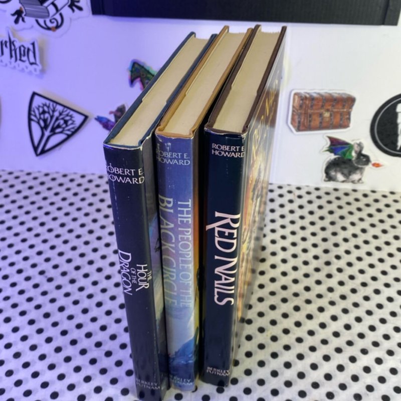 Lot of three BCE Conan hardcovers 