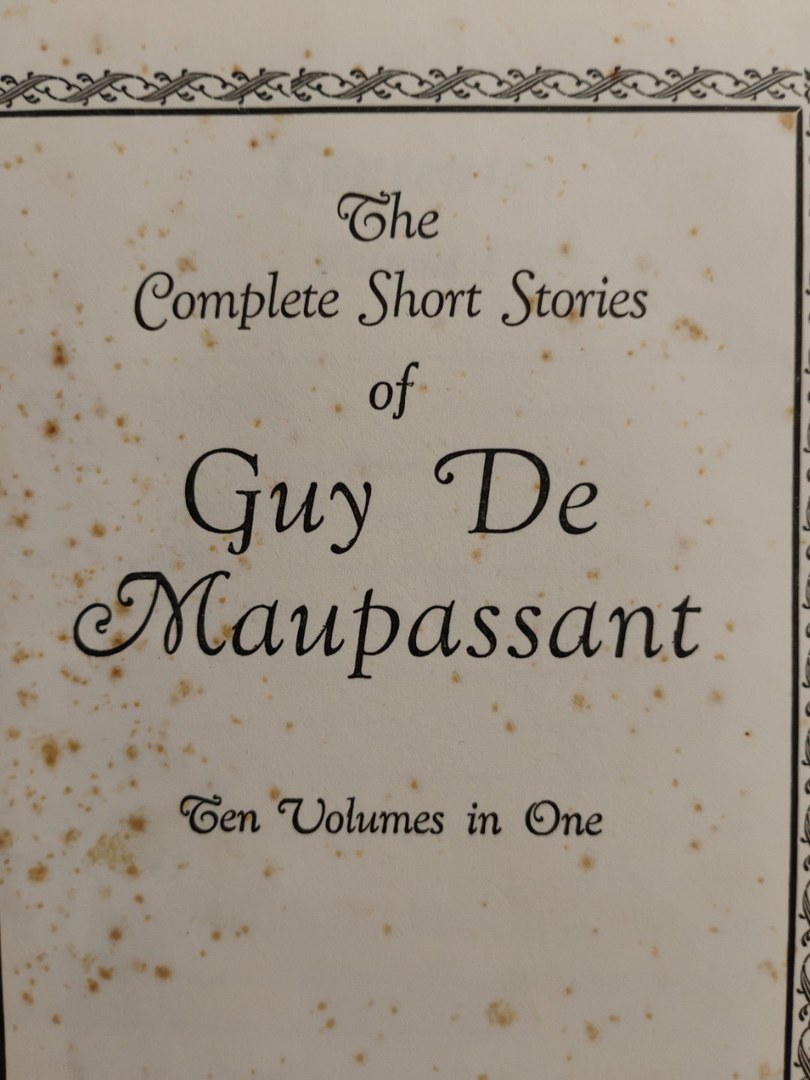 The Complete Short Stories of Guy de Maupassant 
