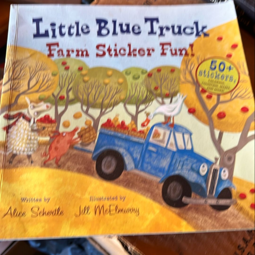 Little Blue Truck Farm Sticker Fun!