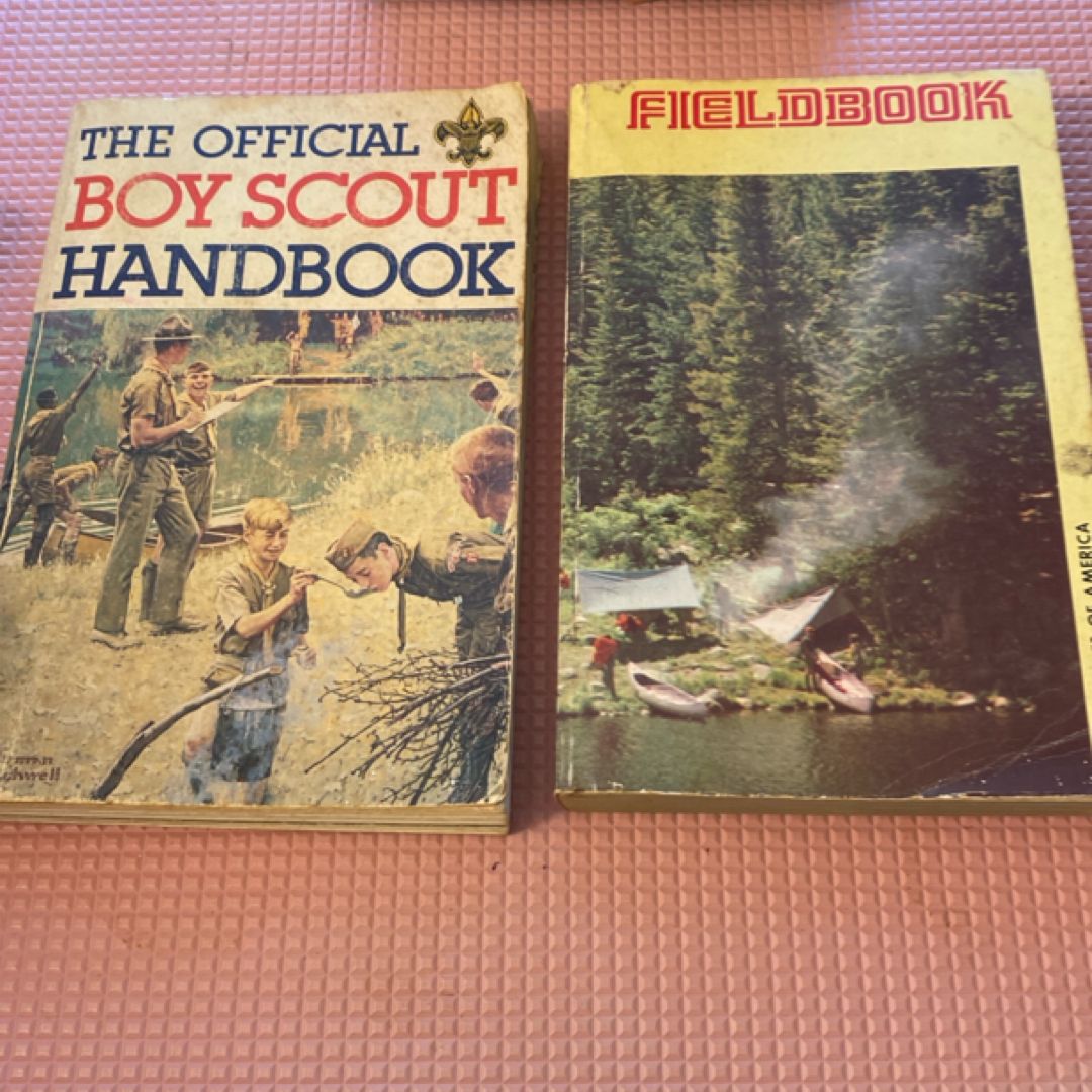 Boy Scouts Book Bundle Vintage