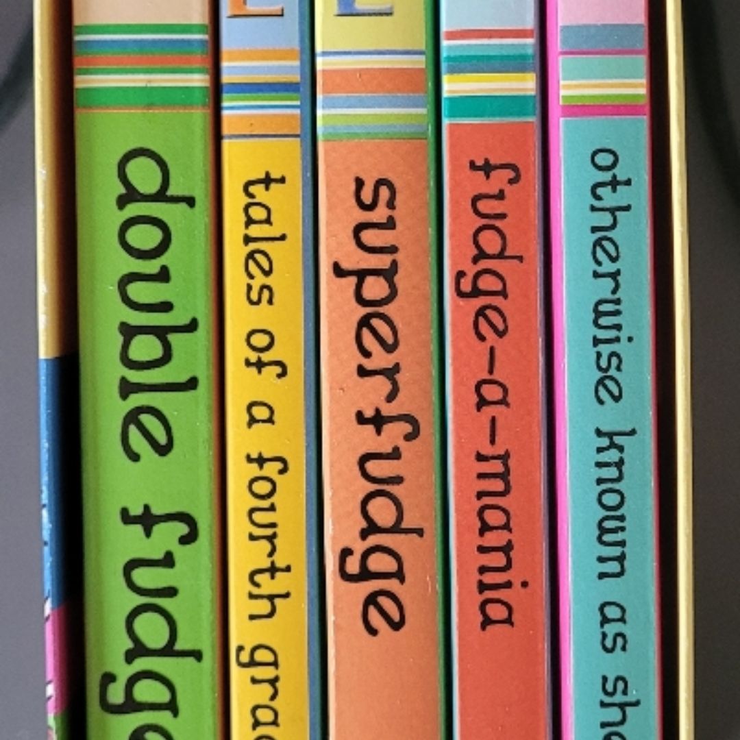 Judy Blume's Fudge Box Set