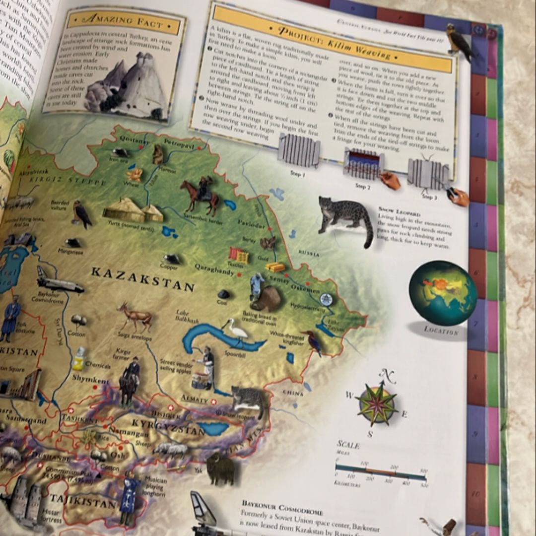 Children's Atlas of the World by Owen Weldon
