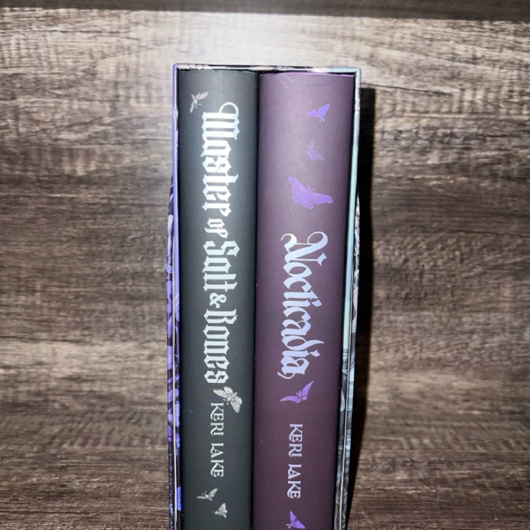 Hand signed Fae Crate Nocticadia and Master of Salt & Bones by Keri Lake
