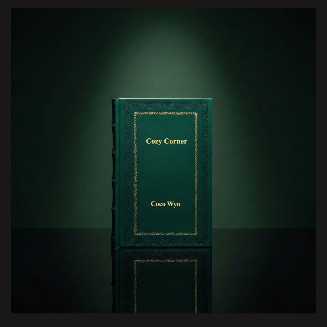 Cozy Corner: Coloring Book for Adults and Kids by Coco Wyo Leather Bound Edition