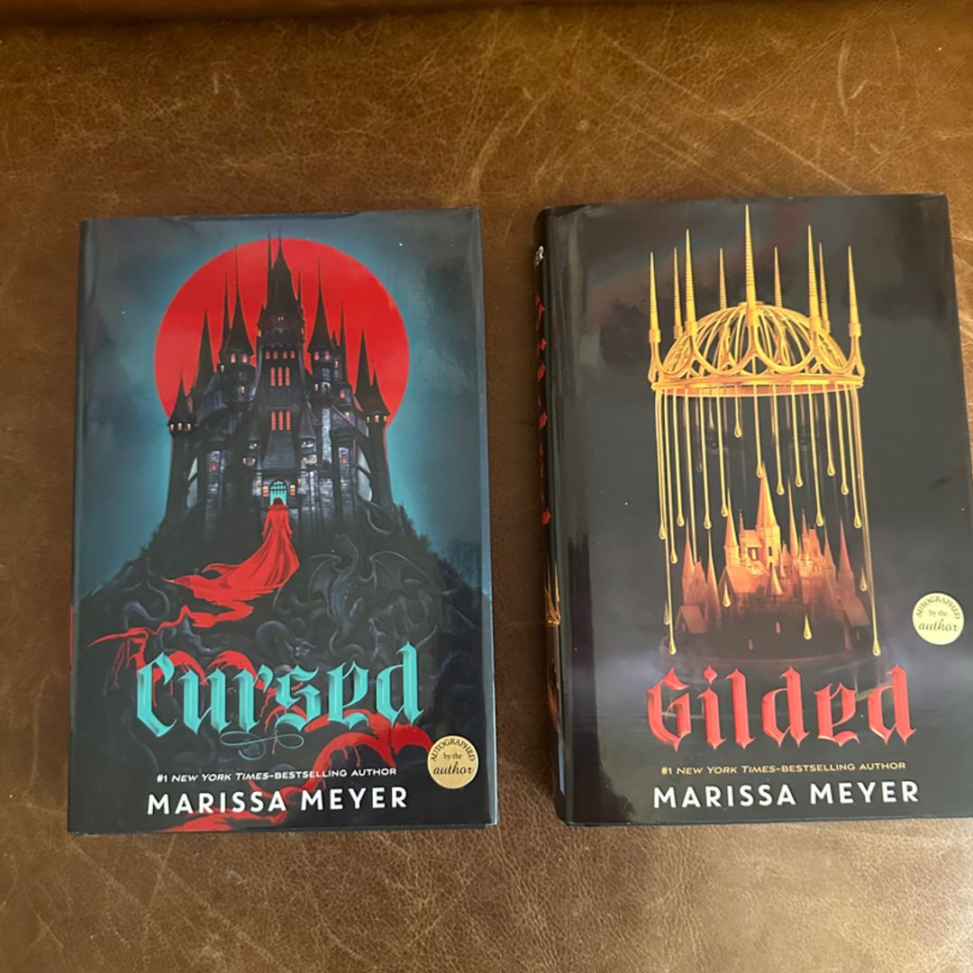 Signed Gilded and Cursed by Marissa Meyer