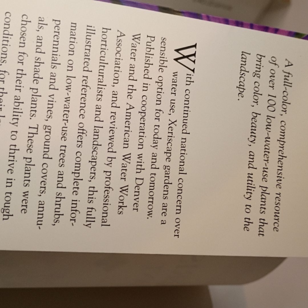 Xeriscape Plant Guide