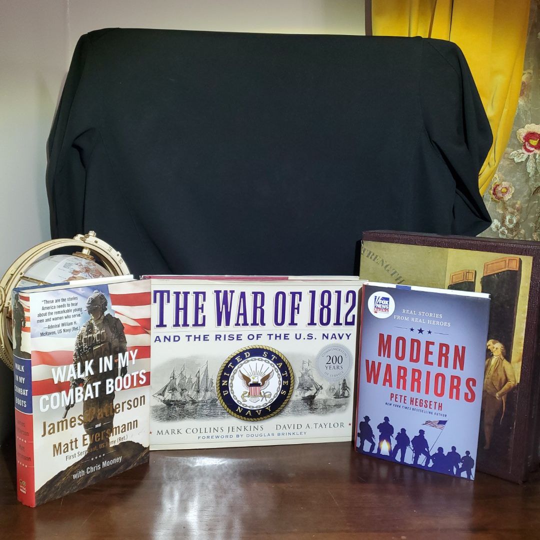 3 Soldiers and War Nonfiction Hardcover Books