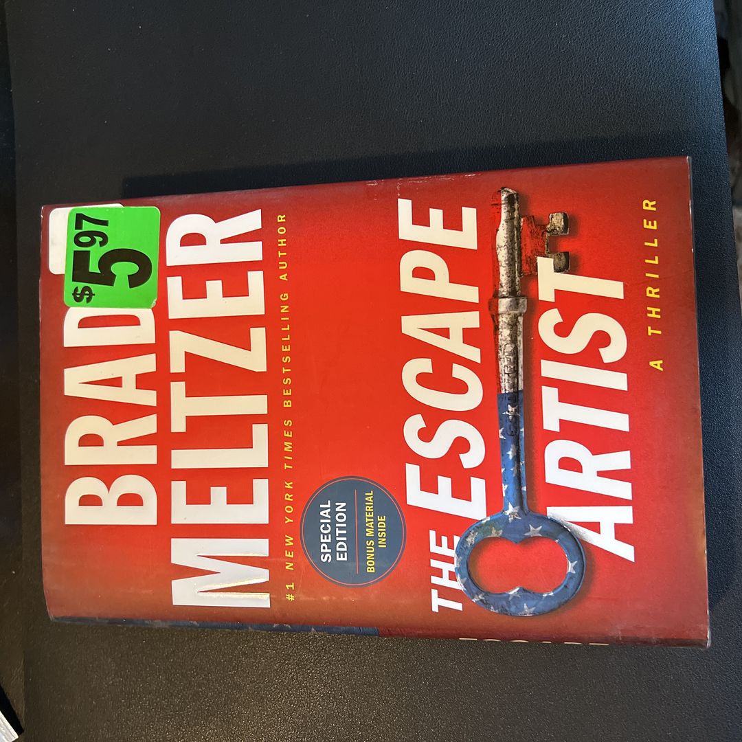 The Escape Artist (Like New Hardcover)