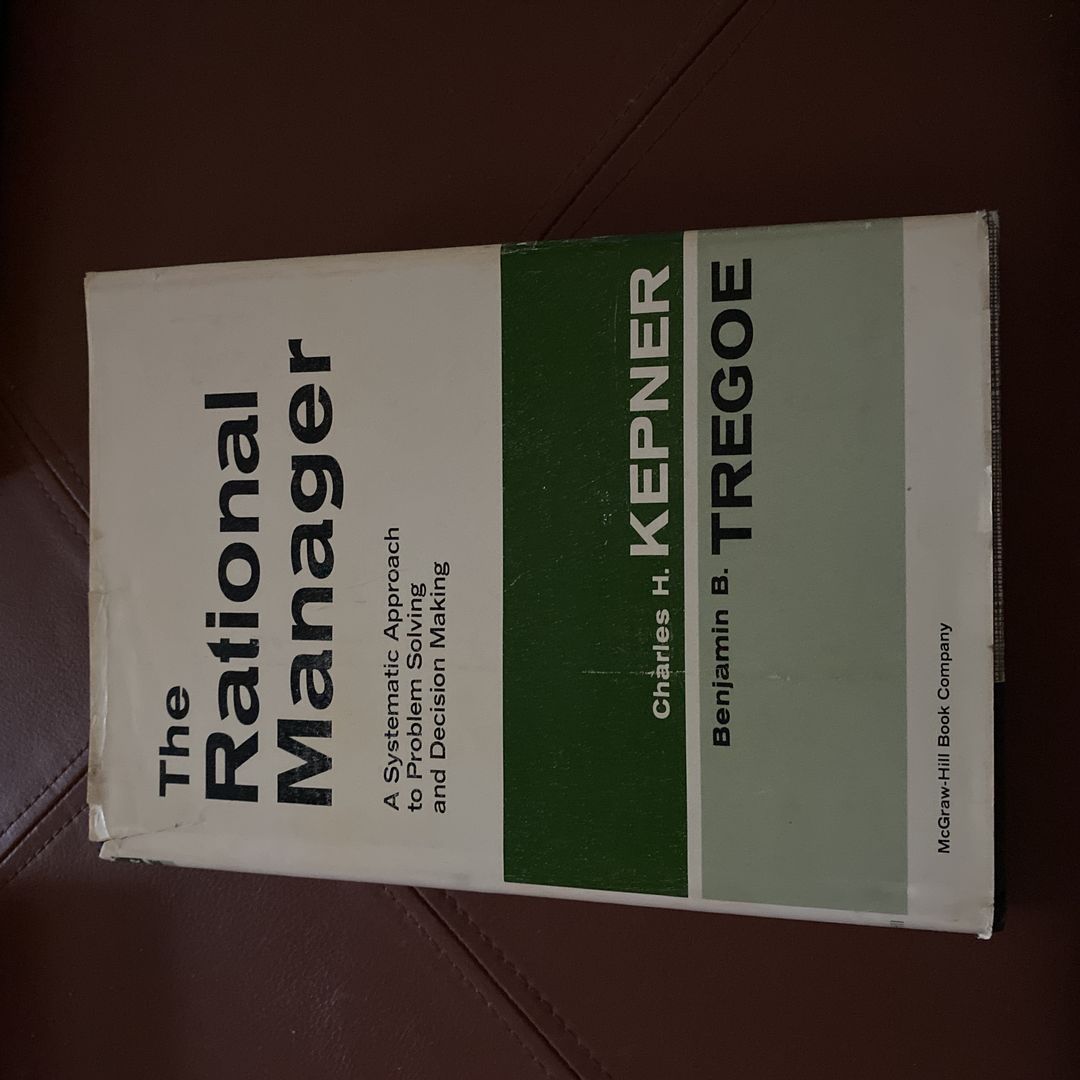The Rational Manager 